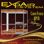 LEXAIR SYSTEM _ Cabine fumeur RPUR  Cabine fumeur RPUR