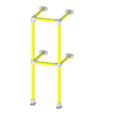 PROTECTION DIRECTE _ Barrière de protection de colonne - 1.5m Kwik Kit