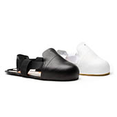 S.24 _ SUR-CHAUSSURE VISIT BLANC / NOIR