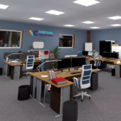 Module VR Chasse aux risques Bureau VR