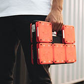 GRAND ÉCLAT _ Balisage synchronisable Mallette de balises synchronisables