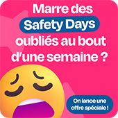 Application digitale Offre Safety Days : Lancez votre dispositif sécurité en 3 mois